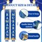Ramadan Mubarak Decorations Set, Eid Mubarak Banner with Hanging Swirls, Muslim Islamic Porch Door Sign for Ramadan & Eid al-Fitr Home Party Decor